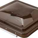 14 Inch RV Roof Vent Cover Replacement Vent Lid Smoked for Camper Trailer Motorhome (Smoked 1-Pack)