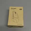 TECKNET Ergonomic Mouse, Wireless Rechargeable Vertical Mouse for Carpal Tunnel Right Hand, 4800 DPI 5 Adjustable Levels 2.4GHz with USB-A Receiver, Silent Click, for Laptop, PC, Desktop (Not USB-C)