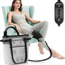 Cold Therapy Machine, Programmable Ice Machine for Knee After Surgery, Portable Knee Replacement Recovery System, Cryotherapy Pain Relief w/Compression Pad