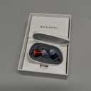 Hearing Aids for Seniors, Invisible Hearing Amplifiers with Noise Cancelling, Rechargeable Hearing Aids for Severe Hearing Loss Adults, Comfort In-ear Hearing Devices (151, White Red Blue)