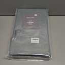 WEST LAKE 72 Inch Mineral Green Semi Sheer Window Curtain Panels,Bailey Pinch Pleated Light Filteirng Drapes with Backtabs,Farmhouse Linen Textured Window Treatment for Bedroom Living Room,40"Wx72"Lx2