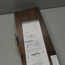 Sorbus Floating Shelves for Wall, Bathroom Shelves Wall Mounted for Kitchen, Bedroom, Bathroom Storage Over Toilet, Hanging Book Shelf for Ｗall Home Decor Living Room (Walnut, 3 Pack)