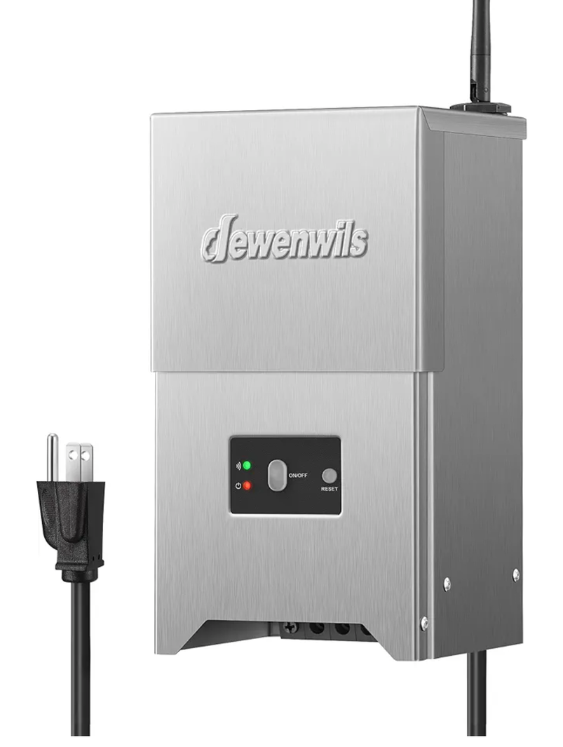 DEWENWILS 300W Smart Low Voltage Landscape Transformer, 2.4GHz WiFi Landscape Lighting Transformer, 120V AC to 12/15V AC, Compatible with Alexa & Google Home, for Outdoor Landscape Lights