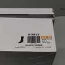 DREAM PAIRS Women's High Heel Mid Calf Boots Slouchy Pointed Toe Fall Boots (10, Black/K)