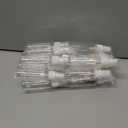 3 x dhrbsx Spray bottles small, 2oz/50ml Clear Empty Fine Mist Plastic Mini Travel Continuous Bottle Set, Small Refillable Liquid Containers 6pack with 2pcs Funnels and 12pcs Labels