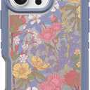 OtterBox iPhone 16 Pro Max Defender Series XT Clear Case - Floral Purple