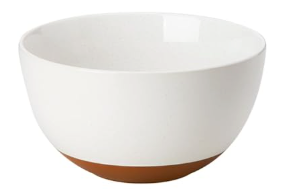 MALACASA Ceramic Mixing Bowl, Serving Bowl for Mixing, Cooking, Prepping, Baking, Salad, Soup, Pasta, Nesting Bowl, 46 Oz, Oven, Microwave and Dishwasher Safe, Series TARA