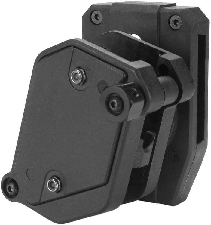 KRYDEX IPSC USPSA IDPA Competition Shooting Multi-Angle Adjustment Speed Shooter's Pistol Magazine Pouch Mag Holster Holder (BK)