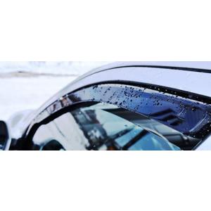 Car Wind Deflectors for Audi A6 Avant (C8) 2018-2023,Side Shatterproof Sun Visor Exterior Door Frame Rain Guards Fitting