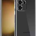 TENOC Phone Case for Samsung Galaxy S23 Ultra, Clear Case Shockproof Protective Bumper Slim Cover