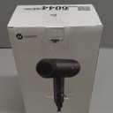 Fast-Drying Ionic Hair Dryer,1875 Watt High-Speed Ionic Blow Dryer with Diffuser/Concentrator/Comb Nozzle,LED Temp Display,Intelligent Temp Control,Low Noise for Home Salon Travel (Black)