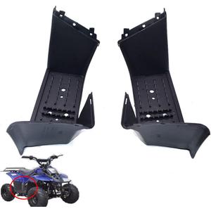 1 Pair Plastic Foot Rest, ATV Footrest Suitable for Small Dinosaur 50cc/70cc/90cc/110cc Quad