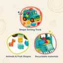 B. toys  Rollin' Animal Rescue  Shape Sorter Truck  Shape Sorting Toy  Toy Truck for Toddlers, Kids  Educational Play  12+ Months