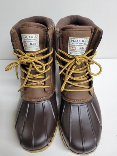 Nautica duck boots for men Waterproof shell insulated snow/ rain Nautica, 10