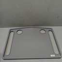 DMI Walker Tray With Cup Holders, Walker Tray For Folding Walkers, Gray (1 Count (Pack of 1))