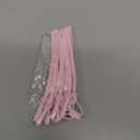 200 Pieces Elastic Cord with Adjustable Buckle Earloop Cord Sewing Elastic Strap Band with Adjustable Buckle for DIY Craft(Mixed Colors)