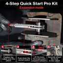 Preciva Brake Caliper Compression Tool, Caliper Piston Compressor Tool with 360 Rotating Ratchet