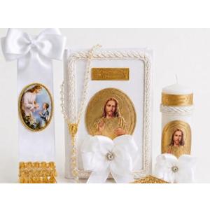 First Communion Candle and Bible - Biblia y Vela de Primera comunión para niño - Vela para Primera comunion para niño - First Communion Candle Set for boy - recuerdos de Primera comunion