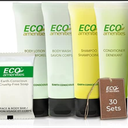 ECO amenities Travel Essentials Toiletry Kit - 300-Piece, 60 x 30ml Shampoo & Conditioner - 60 x 30 ml Body Wash & Lotion - 60 x 28g Soap