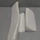 Baby Side Sleeper Weddge Adjustable Soft and Breathable Pillow (White)