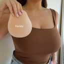 3 x Nipple Covers for Women Pasties Nipple Covers with Lift Sticky Adhesive Reusable Silicone Nipple Pasties (Beige, S)