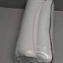 Pillow for Neck & Shoulder Support, Adjustable Memory Foam Pillow with Customizable Height and Firmness, Ergonomic Pillow for Side, Back, Stomach and Combination Sleepers (White)