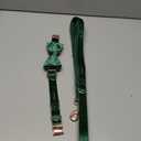 ARING PET Christmas Dog Collars with Bowtie, Cute Xmas Green Velvet Pet Bow Tie Collar with Metal Buckle for Puppy Small Medium Large Boy Girl Dogs-M (Medium (Pack of 1)