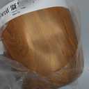 Swell Stainless Steel Ice Bucket with Tongs, 68oz Capacity, Teakwood Pattern Finish, Triple-Layer Vacuum Insulated to Keep Ice Colder Longer, BPA-Free Barware