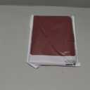 Genuine Leather Case for iPad mini 7th/6th Gen 8.3 Inch 2024/2021 | with Pencil Holder and Adjustable Stand, Magnetic Closure, Auto Wake/Sleep Cover | Wine Red