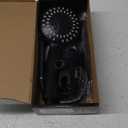 Shower Head with Handheld, Briout 5-Settings Showerhead High Pressure Powerful Water Spray Shower Head with Stainless Steel Hose and Adjustable Mount, Matte Black