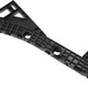 Bumper Support Bracket, Left Side Rear Bumper Retainer Bracket Hold Mount No.86651M6000 for Kia Forte 2019-2021 ABS Plastic Black, 1 Pc