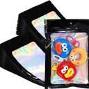 Zip Bag-Holographic 3.6 x 46 Black 100pcs