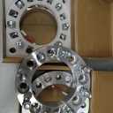 SCITOO 4Pcs 8x6.5 to 8x170 Wheel Adapters 1.5 inch Bore 126mm Studs 14x1.5 8 Lug Wheel Spacers No Hubcentric Fit for Ram 3500 2012-2022,for Ram 2500 2012-2022,for Nissan NV3500 2012-2014