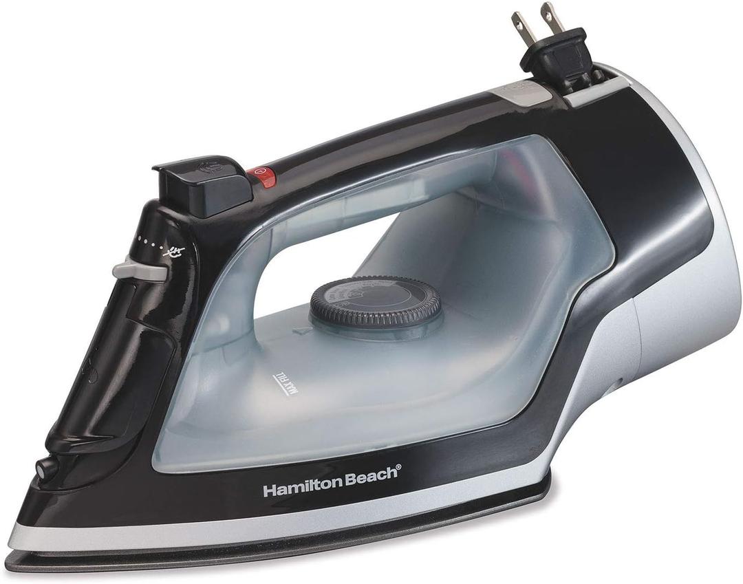 Full-Size Iron with Retractable Cord