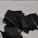 Ultrasac Heavy Duty Contractor Bags (VALUE 50 PACK/w TIES), 42 Gallon, 32.75" X 47" - 3 MIL Thick Large Black Industrial Garbage Trashbags for Construction and Commercial use