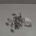 YOFIT Shade Sail Hardware Kit 6 inch for Triangle Rectangle Sun Shade Sail Installation, 304 Grade Stainless for Garden Outdoors, 80 Pcs