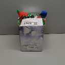 Juegoal Christmas Inflatables Outdoor Decorations, 6FT Inflatable Xmas Santa Claus with Helicopter on Gift Box, Lighted Blow Up Santa Flying Airplane, Built in Light for Holiday Lawn Yard Garden Decor