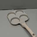 CAROTE Egg Pan Omelette Pan, 4-Cup Nonstick Granite Omelette Skillet - Pancake Pan and Healthy Egg Cooker Suitable for Gas Stove & Induction Cookware