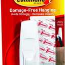 Command Large Utility Hook, White, 1-Hook, 2-Strips (17003ES)