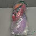 Josmo Gabby Dollhouse Slippers for Girls Pandy Paws Plush Cat Bedroom Slippers Fuzzy Kids House Shoes - Pink Purple (Size 11-12 Little Kid)