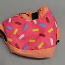 Supet Inflatable Dog Cone Collar for Large Medium Small Dogs, Soft Cone Collar for Dogs Cats, ECollar Doggie Neck Donut Dog Cone Alternative After Surgery (M(Neck 9"-12.5"))