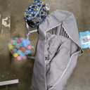 LUTIKIANG Extra Large Playpen for Toddlers, 79" X 71" with Gates, Baby Play Yards, Safety Indoor Play Area, Ocean Balls (Grey)