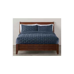 Modavari Three Piece Comforter Set King Blue