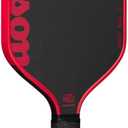 WILSON Blaze Series Pickleball Paddles - Grip Size 2-4 1/4", Black/Red