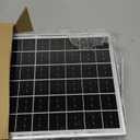 2 Set Portable Solar Ceiling Fan Kit 15w Monocrystalline Solar Panel USB Hanging Ceiling Fan with On/Off Button for Patio Camping Tent Chicken Coop Greenhouse Shed