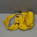 Morezi Dog Zip Up Raincoat with Reflective Buttons, Rain/Water Resistant, Adjustable Drawstring, Removable Hood, Raincoats with Legs 8lbs to 80lbs - Yellow - L