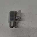 1" Mini Ball Valve Shut Off Valve with Handle, 304 Stainless Steel Ball Valve NPT Femal Male Thread Valve(Pack of 1) ale NPT Thread Valve(Pack of 1) (1Inch)