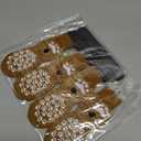 EXPAWLORER Anti Slip Dog Socks to Prevent Licking Paws, Dog Shoes for Hot Pavement, Dog Booties for Small Medium Large Senior Dogs, Traction Control Boots & Paw Protectors for Hardwood Floors (Small (4 Count), Khaki)