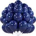 PartyWoo Navy Blue Balloons 100pcs 12 Inch Dark Blue Latex Helium Balloons for Graduation New Year Wedding Sports Theme Boy Baby Shower Men Birthday Bachelorette Party Decorations Blue-Z90