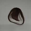 Clip in Bangs Real Human Hair,Soft Brown Bangs Hair Clip on Fake Bangs with Temples for Women Daily Wear(Soft Brown)